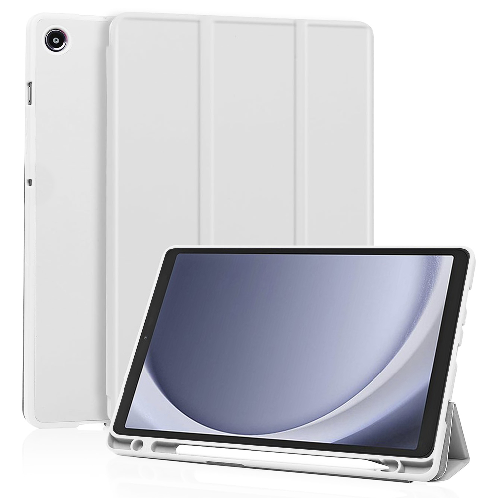 Techsuit Sklopný obal Flex Trifold (s držiakom na pero) - Samsung Galaxy Tab A9 - Sivá KF2321533