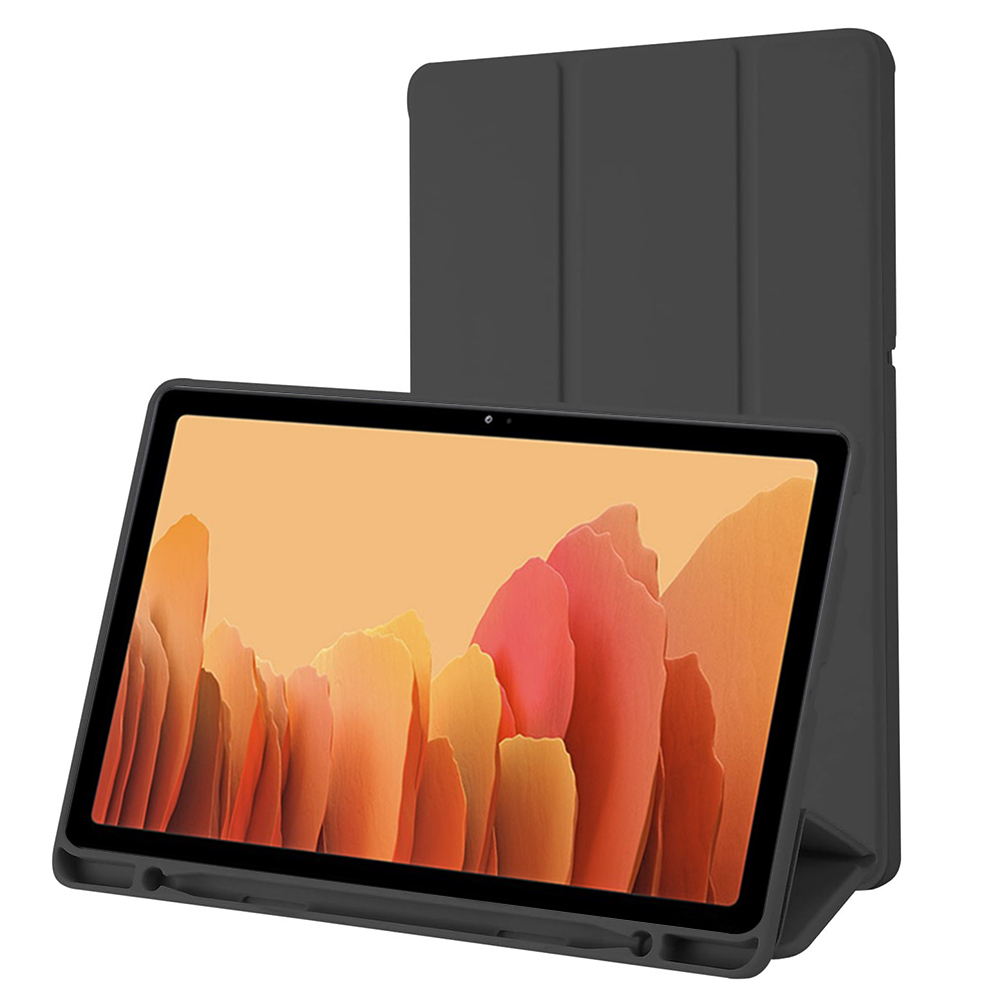 Techsuit Sklopný obal Flex Trifold (s držiakom na pero) - Samsung Galaxy Tab A7 10.4 2020 T500/T505 - Čierna KF2321708