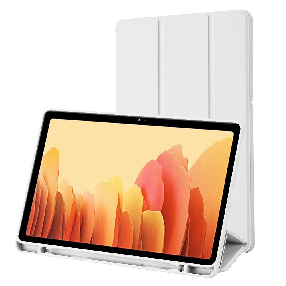 Techsuit Sklopný obal Flex Trifold (s držiakom na pero) - Samsung Galaxy Tab A7 10.4 2020 T500/T505 - Sivá KF2321710