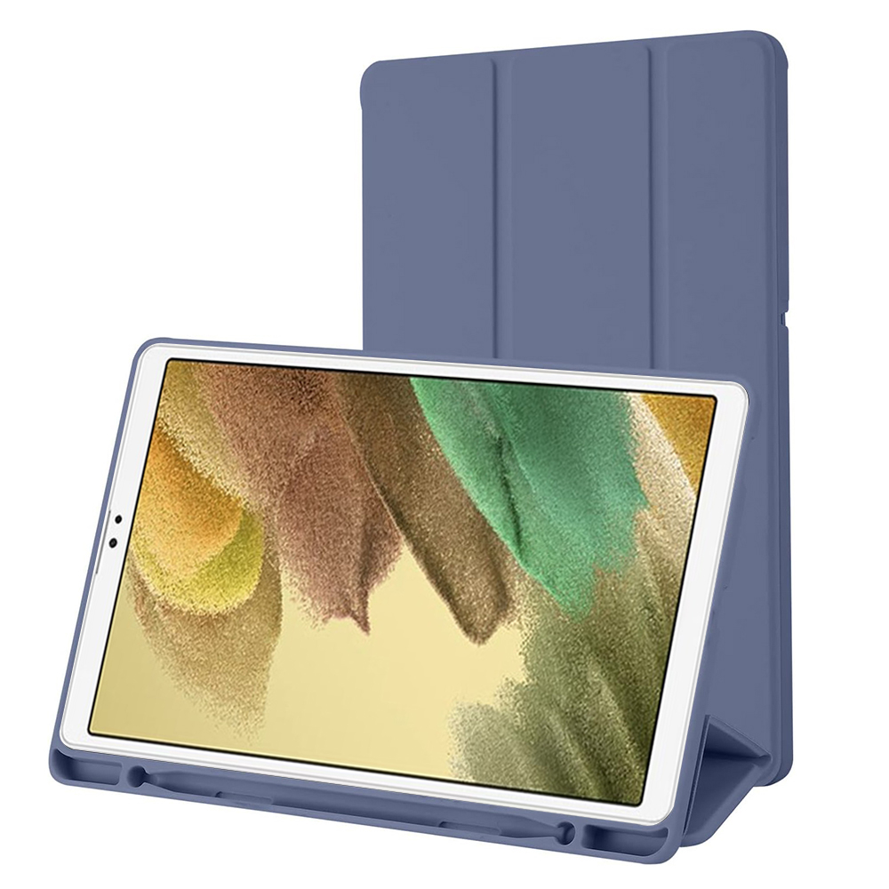 Techsuit Sklopný obal Flex Trifold (s držiakom na pero) - Samsung Galaxy Tab A7 Lite - Fialová KF2321727
