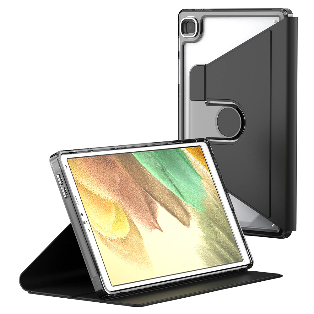 Techsuit Crystal Vision puzdro pre - Samsung Galaxy Tab A7 Lite 8.7 inch T220/T225 2021 - Čierna KF2323267