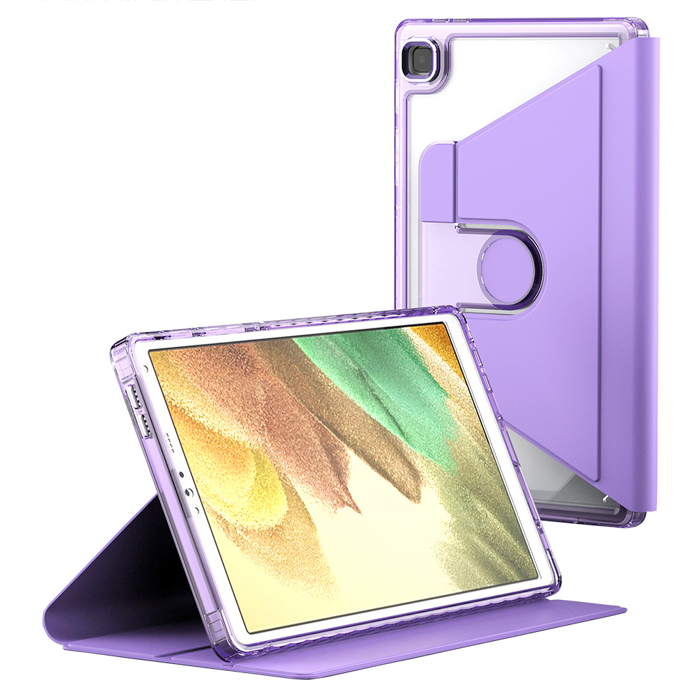 Techsuit Crystal Vision puzdro pre - Samsung Galaxy Tab A7 Lite 8.7 inch T220/T225 2021 - Fialová KF2323269