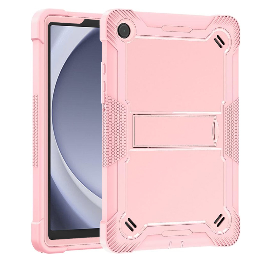 Techsuit Ochranný kryt Rugged TabShell + ochranná fólia na displej - Samsung Galaxy Tab A9 - Ružovo Zlatá KF2326995