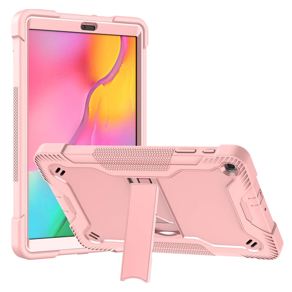 Techsuit Ochranný kryt Rugged TabShell + ochranná fólia na displej - Samsung Galaxy Tab A 10.1 2019 T510/T515 - Ružovo Zlatá KF2327022