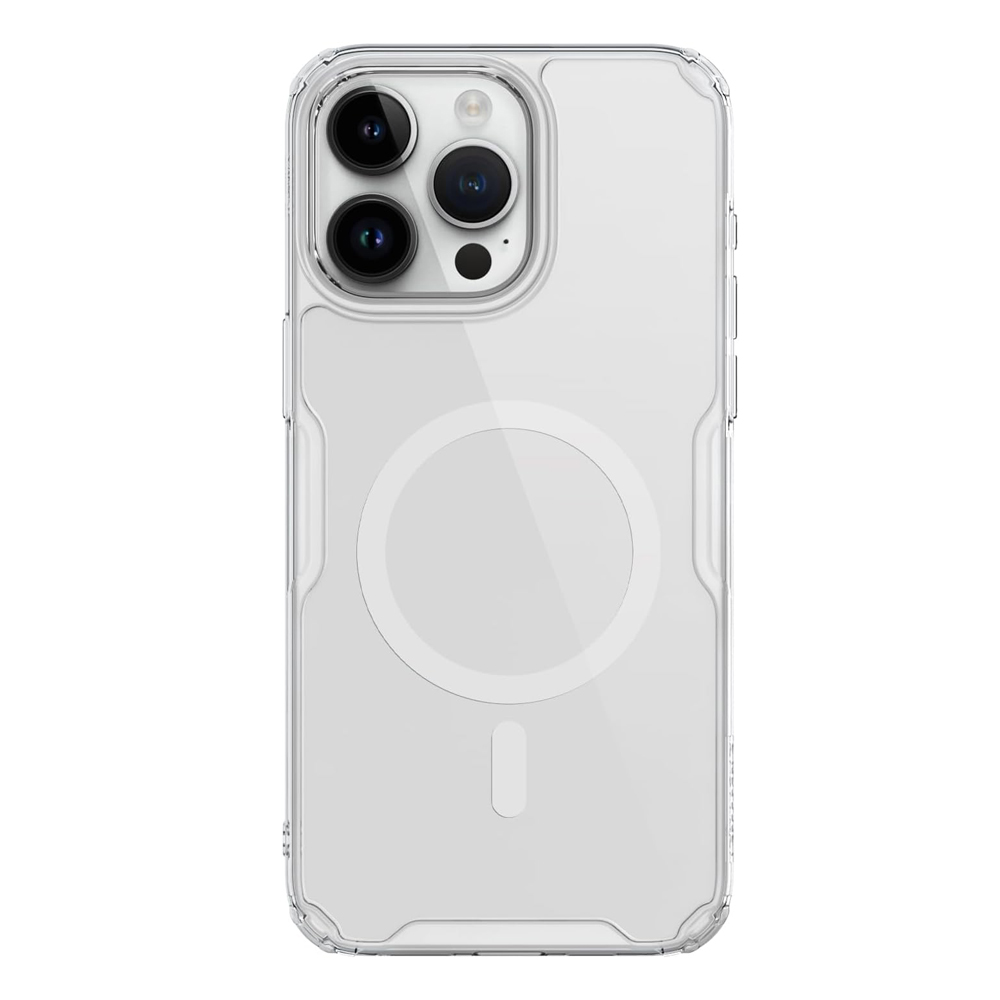 Nillkin Nature TPU PRO MagSafe obal na - iPhone 15 Pro - Transparentná KF2315785