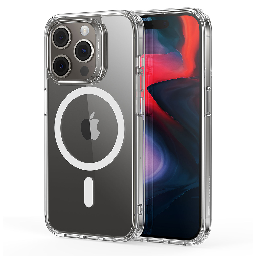 ESR Classic Hybrid HaloLock kryt pre - iPhone 15 Pro Max - Priehľadná KF2316163