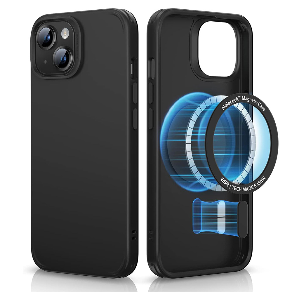 ESR Classic Hybrid HaloLock kryt pre - iPhone 13 / 14 - Čierna KF2316260