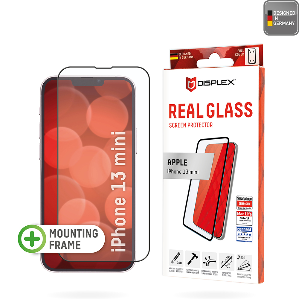 Displex Premium sklo s plným pokrytím - iPhone 13 mini - Čierna KF2324164