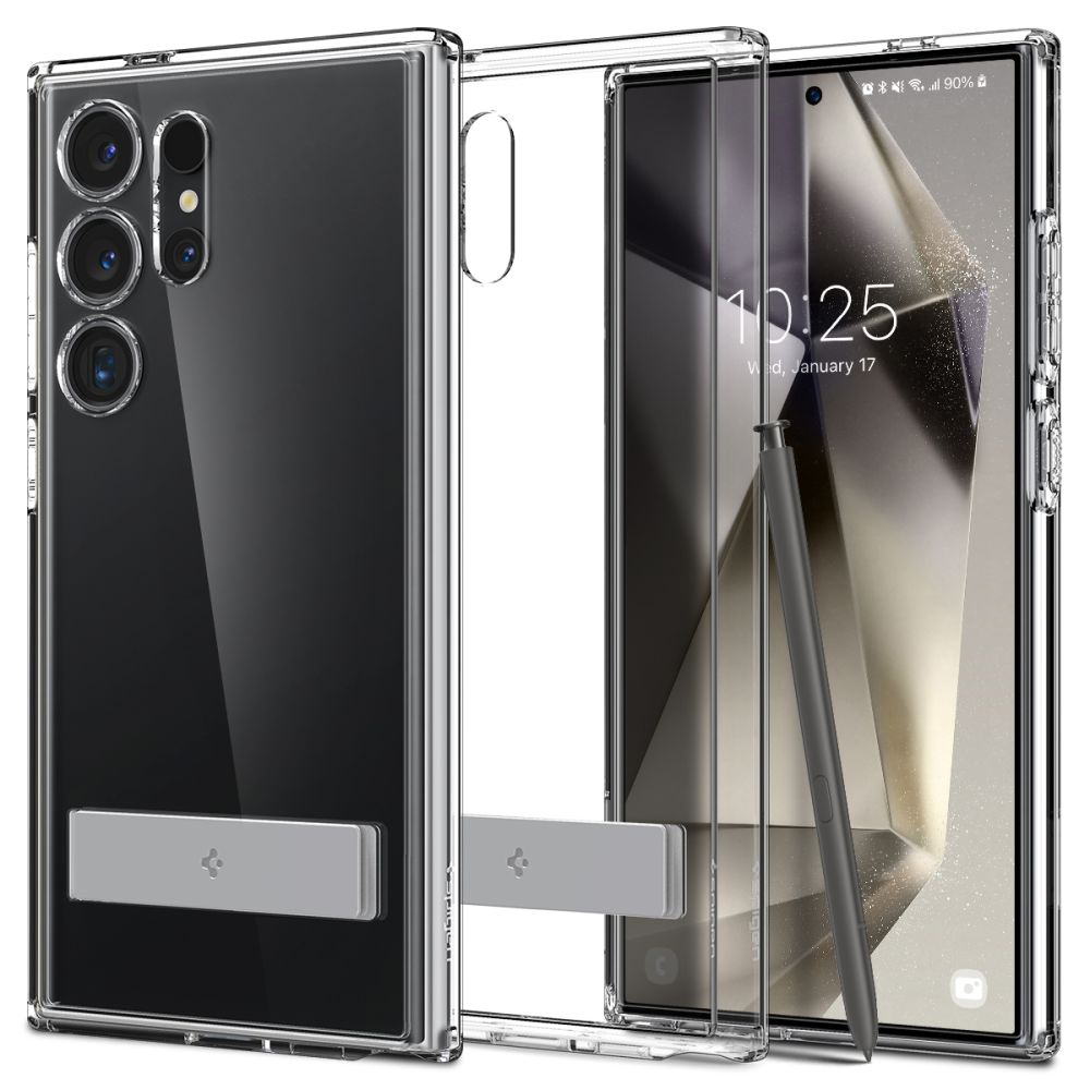 Spigen Ultra Hybrid S obal na- Samsung Galaxy S24 Ultra - Číry KF2318859