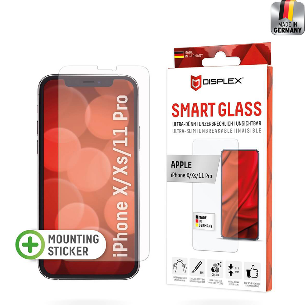Displex Premium Smart FlexiSklo - iPhone X / XS / 11 Pro - Číry KF2324225