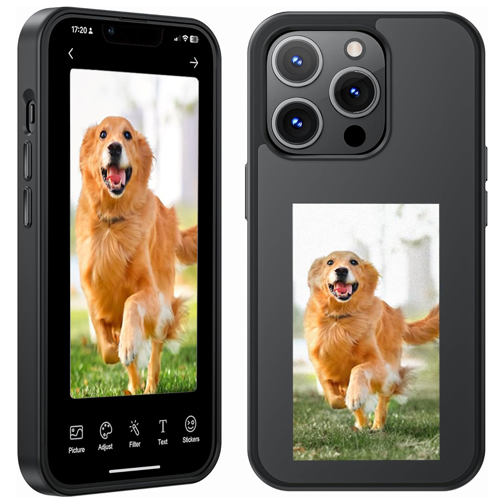 Techsuit SmartScreen NFC inteligentný obal - iPhone 13 Pro Max - Čierny KF2330382