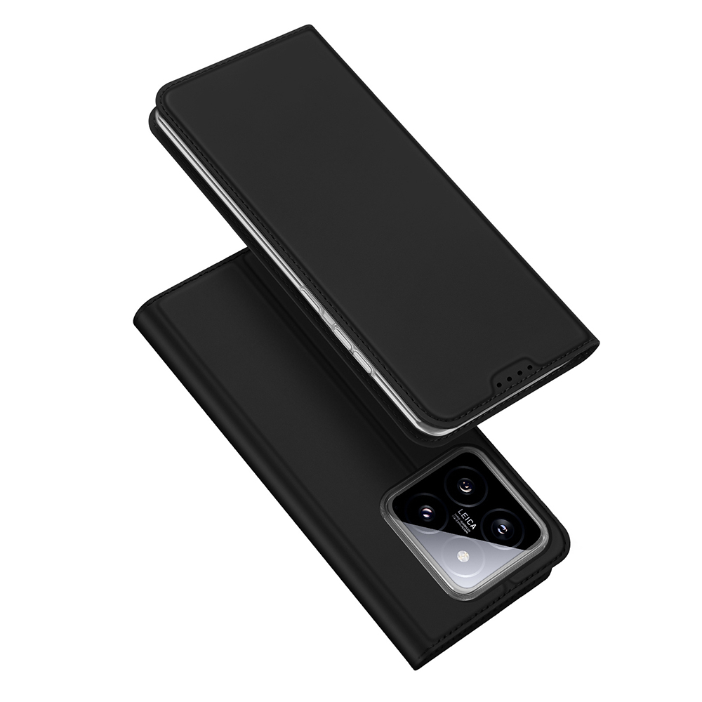 Dux Ducis Skin Pro - otvárací Kryt pre Xiaomi 14 Pro - Čierna KF2317233