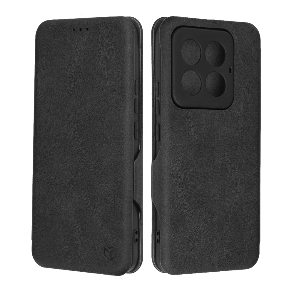 Techsuit Safe Wallet Plus Otváracie ochranné Puzdro - Xiaomi 14 Pro - Čierna KF2317563