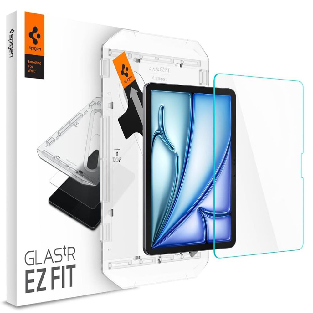 Spigen Glas.TR EZ-FIT Ochranné sklo pre iPad Air 11 (2024) - Priehľadné KF2334888
