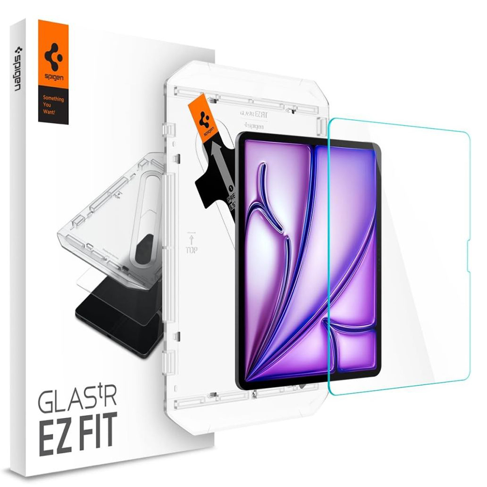 Spigen Glas.TR EZ-FIT Ochranné sklo pre iPad Air 13 (2024) - Priehľadné KF2334889
