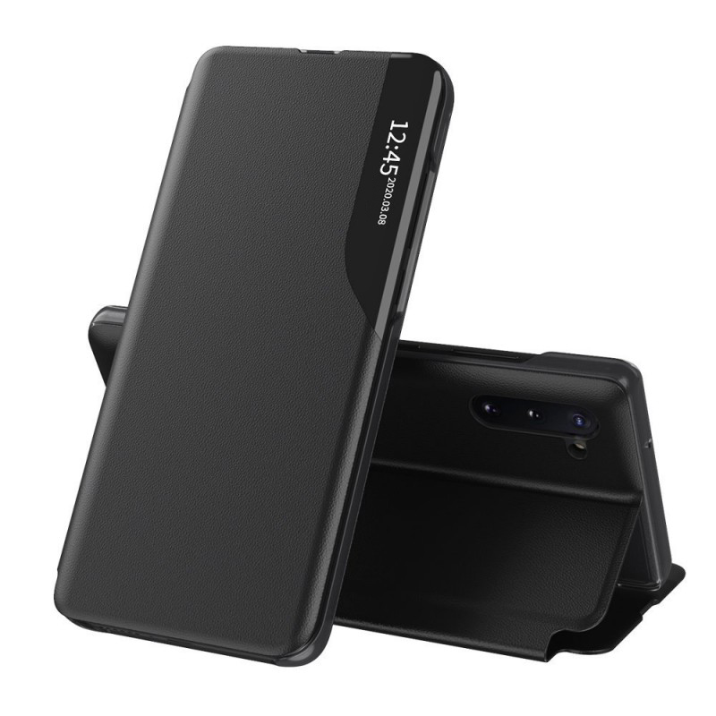 Techsuit eFold Séria otvárací Ochranný Obal - Samsung Galaxy Note 10 4G / Note 10 5G - Čierny KF233025