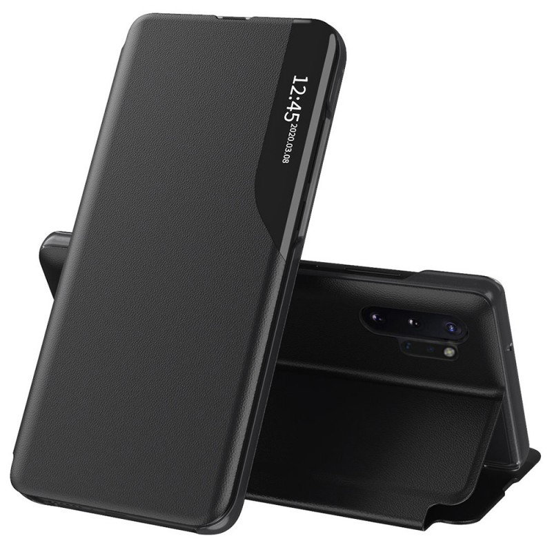 Techsuit eFold Séria otvárací Ochranný Obal - Samsung Galaxy Note 10 Plus 4G / Note 10 Plus 5G - Čierny KF233024