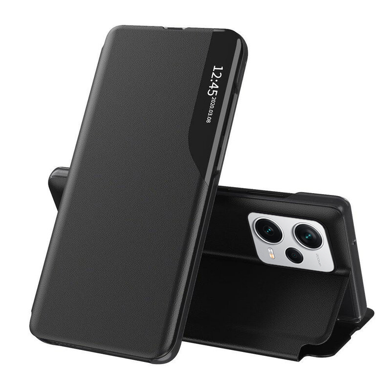 Techsuit eFold Séria otvárací Ochranný Obal - Xiaomi Redmi Note 12 Pro 5G / Poco X5 Pro - Čierny KF2312880