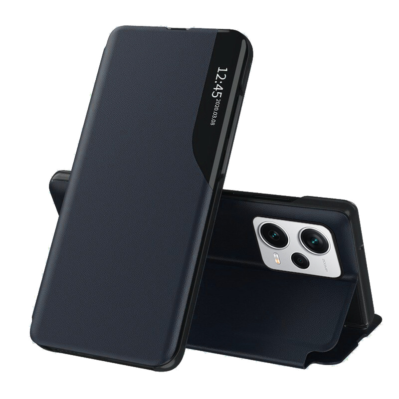 Techsuit eFold Séria otvárací Ochranný Obal - Xiaomi Redmi Note 12 Pro 5G / Poco X5 Pro - Tmavomodrý KF2312883