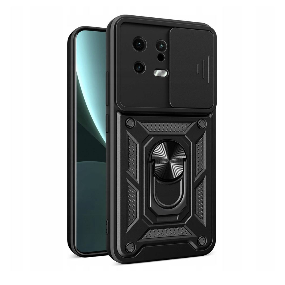 Techsuit CamShield Series ochranné Puzdro pre Xiaomi 13 - Čierne KF2313054