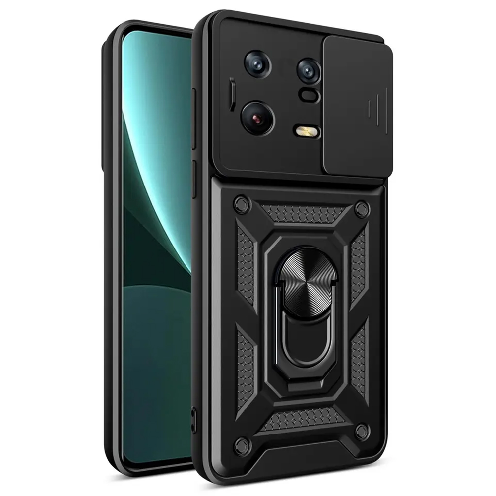 Techsuit CamShield Series ochranné Puzdro pre Xiaomi 13 Pro - Čierne KF2313056