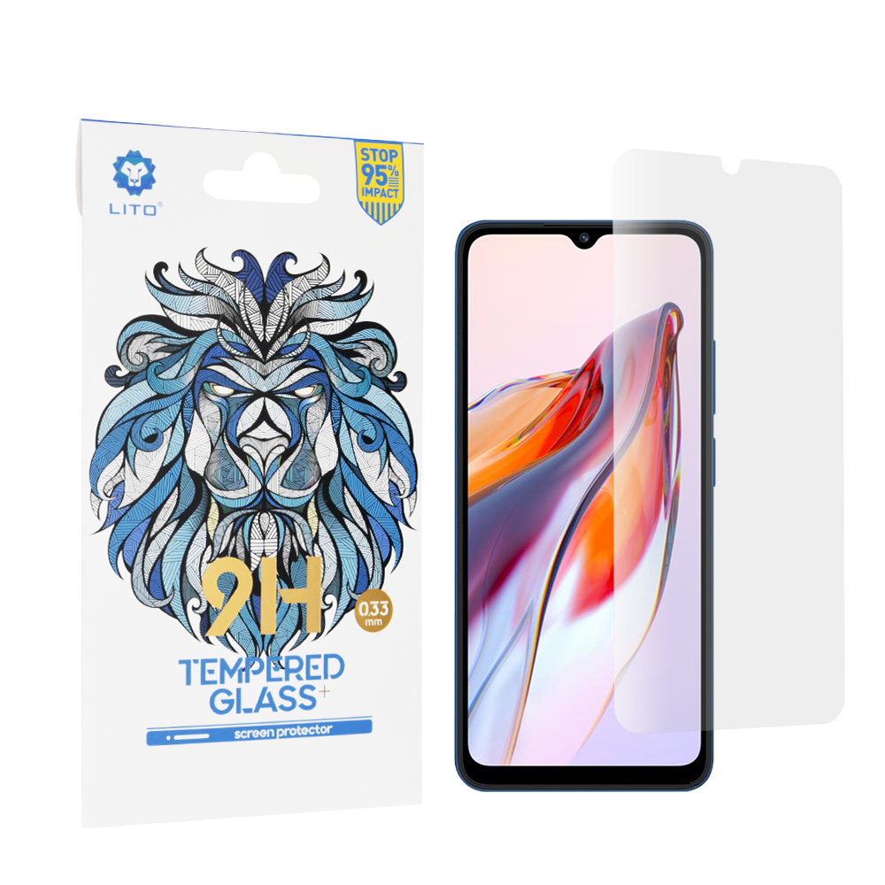 Lito 2.5D Classic Glass - Tvrdené sklo pre Xiaomi Redmi 12C - Priehľadné KF2313311