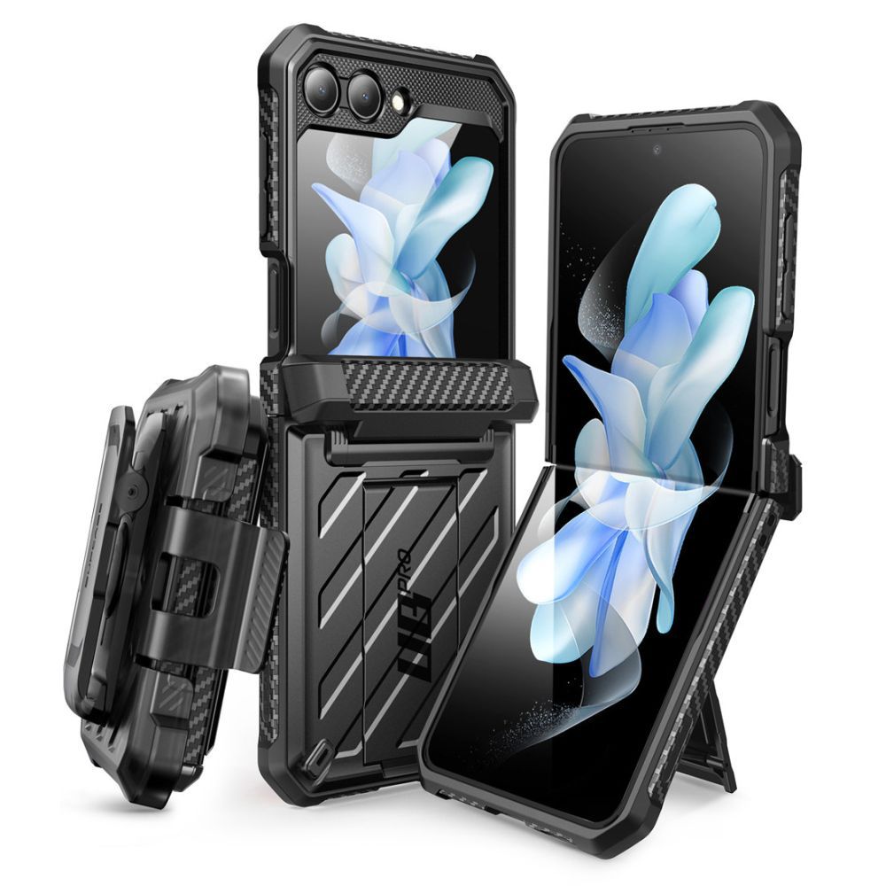 Supcase Unicorn Beetle Pro ochranné Puzdro pre Samsung Galaxy Z Flip5 - Čierne KF2314551