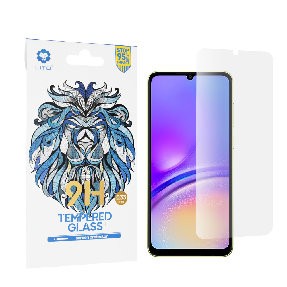 Lito 2.5D Classic Glass - Tvrdené sklo pre Samsung Galaxy A05 / A05s - Priehľadné KF2318040