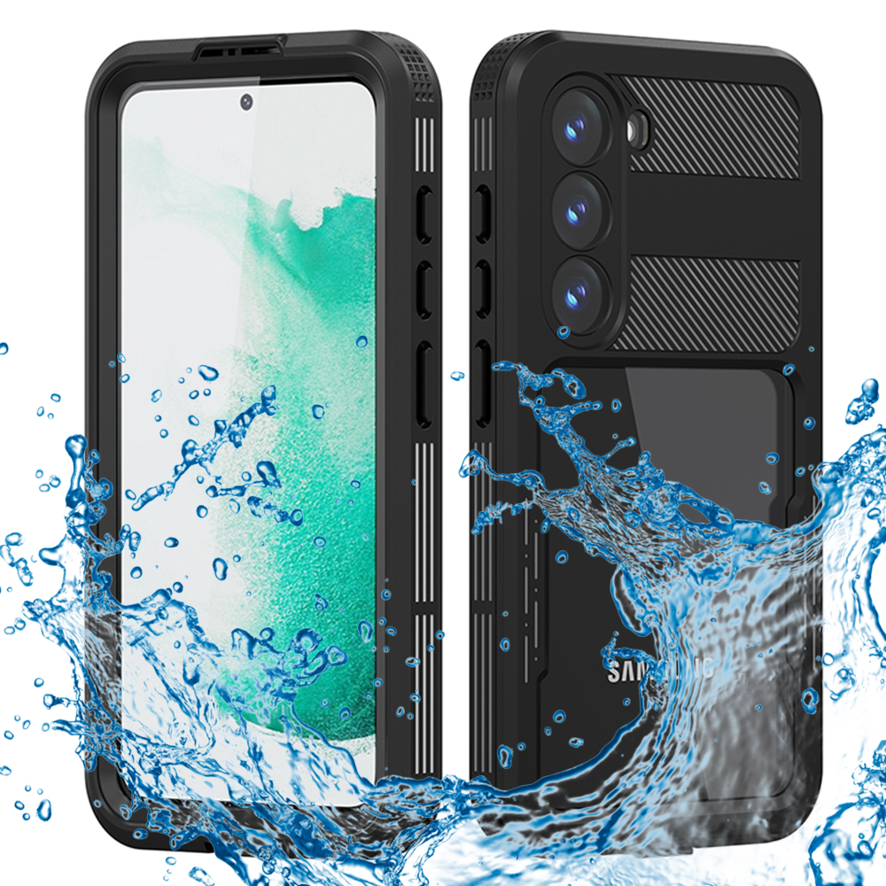 ShellBox Vodotesné ochranné puzdro IP68 pre Samsung Galaxy S23 - Čierne KF2322114