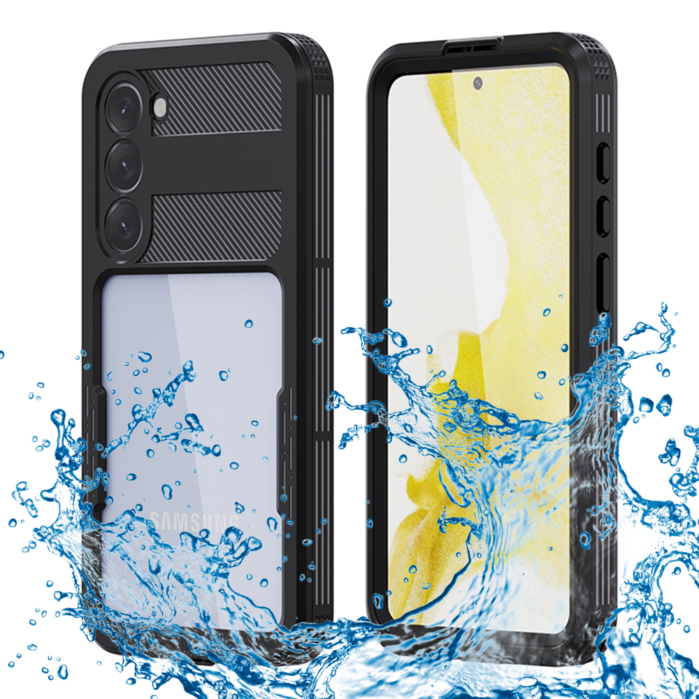 ShellBox Vodotesné ochranné puzdro IP68 pre Samsung Galaxy S23 Plus - Čierne KF2322115