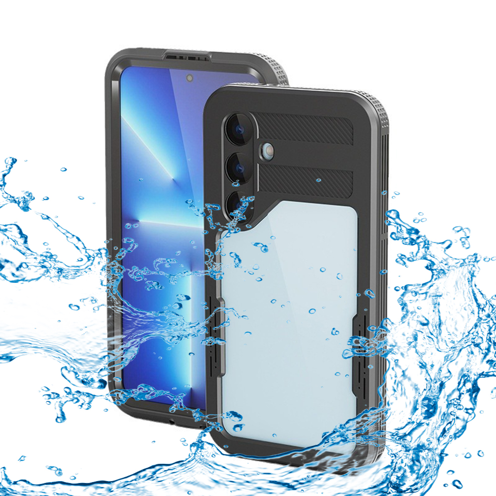 ShellBox Vodotesné ochranné puzdro IP68 pre Samsung Galaxy S24 - Čierne KF2322128