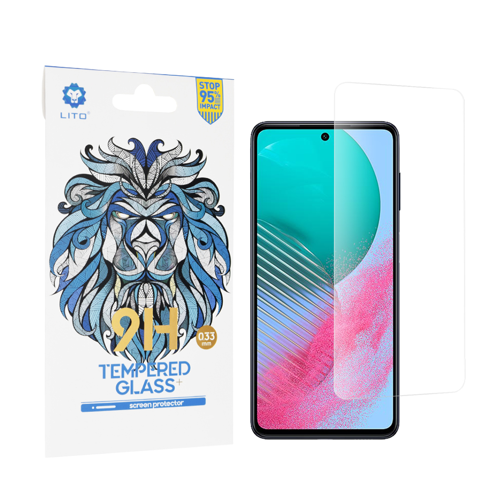 Lito 2.5D Classic Glass - Tvrdené sklo pre Samsung Galaxy M54 - Priehľadné KF2330283