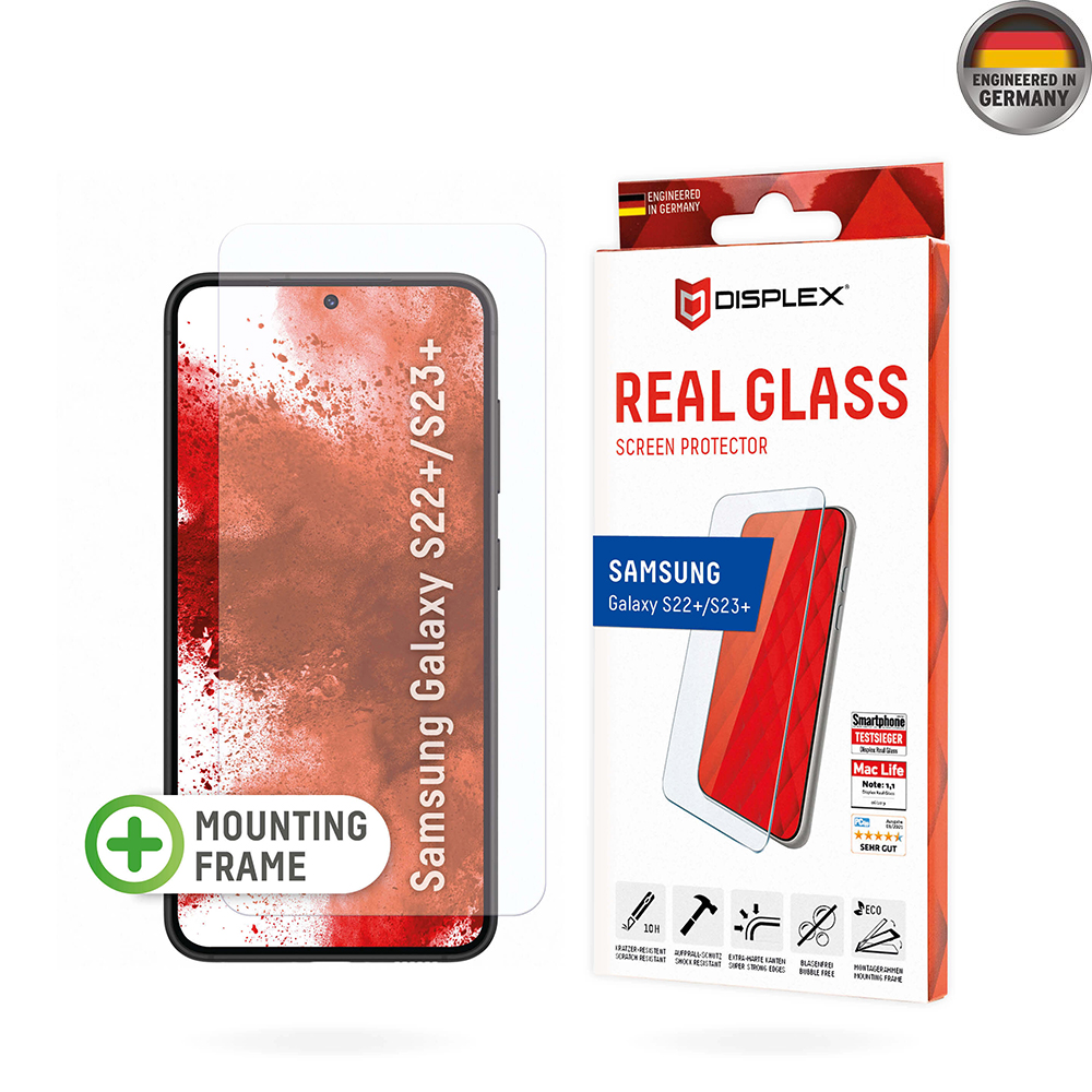 Displex Premium Skutočné ochranné Sklo 2D - Samsung Galaxy S22 Plus 5G / S23 Plus - Číra KF2324365