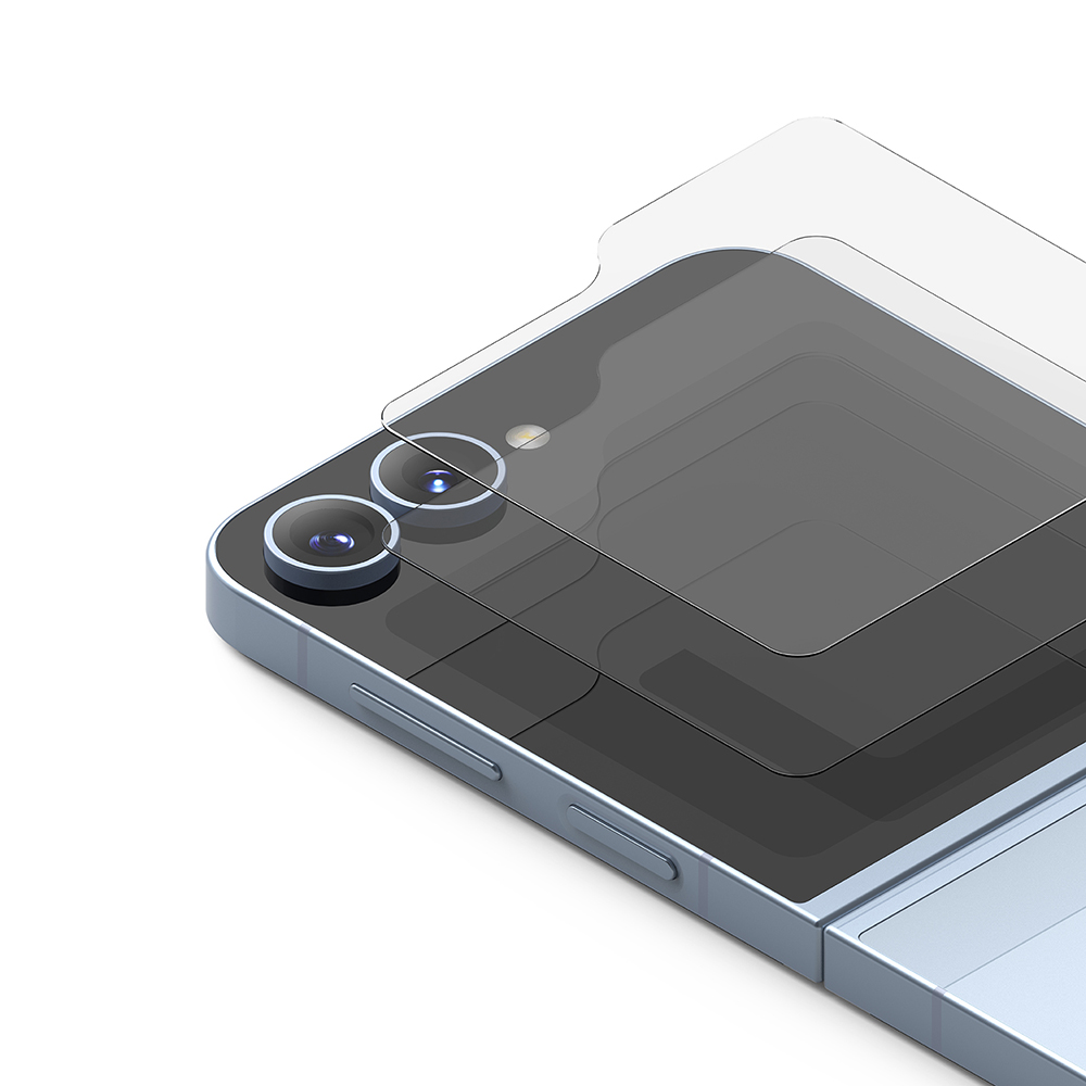 Ringke Ochranné sklo na displej (2 ks) - pre Samsung Galaxy Z Flip6 - Priehľadné KF2332203