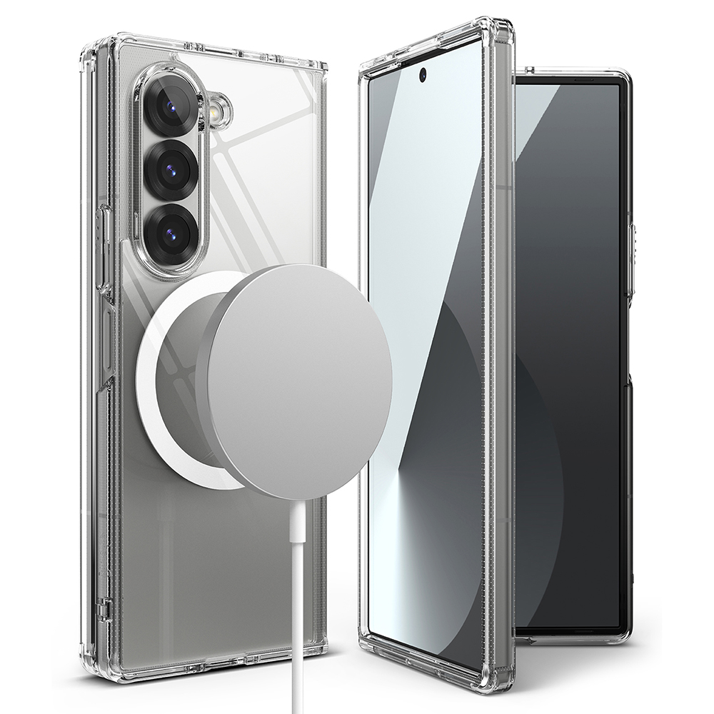 Ringke Fusion Magnetic - Ochranný obal pre Samsung Galaxy Z Fold6 - Priehľadné KF2332206