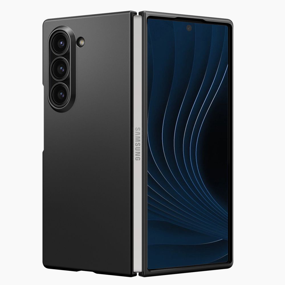 Spigen Air Skin ochranné Puzdro pre Samsung Galaxy Z Fold6 - Čierne KF2335374