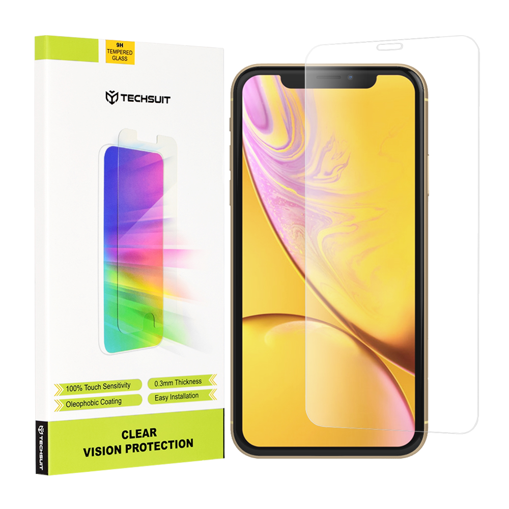 Techsuit Clear Vision Glass Ochranné sklo pre iPhone XR / 11 - Priehľadné KF2311858