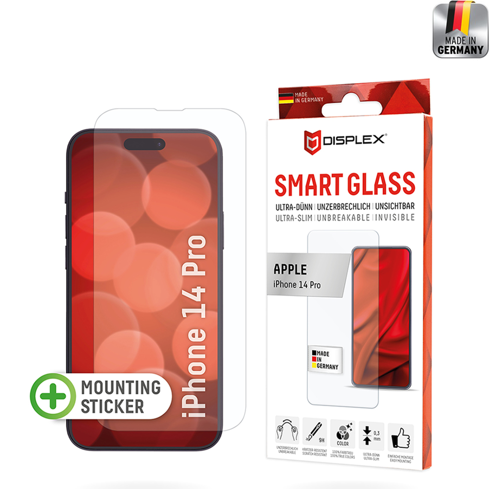 Displex Premium Smart ochranné FlexiSklo – iPhone 14 Pro – Číry KF2324230