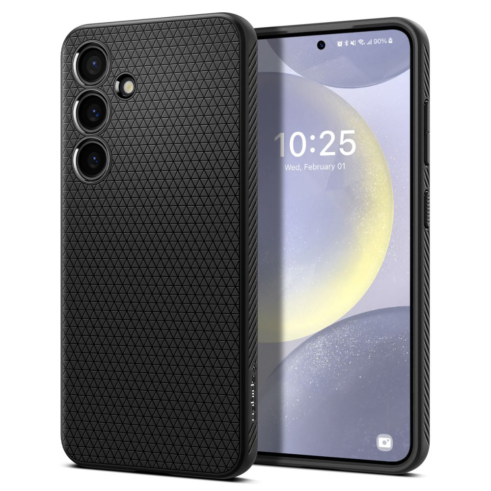 Spigen Liquid Air ochranné Puzdro pre Samsung Galaxy S24 Plus - Matná čierna KF2318822
