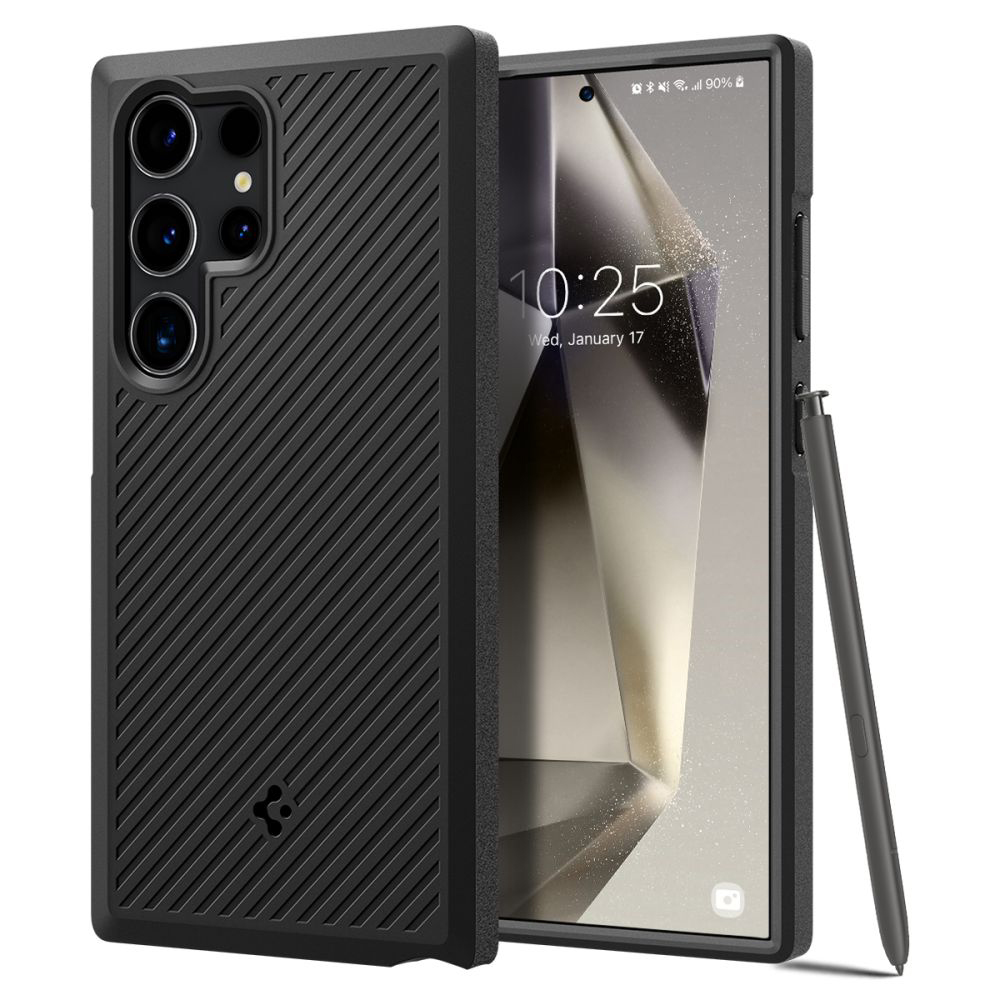 Spigen Core Armor ochranné Puzdro pre Samsung Galaxy S24 Ultra - Matná čierna KF2318883