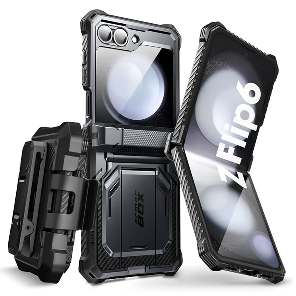 i-Blason Blason Armorbox Ochranný Kryt - Samsung Galaxy Z Flip6 - Čierny KF2335248