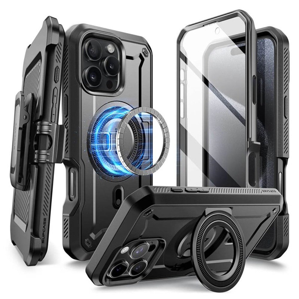 Supcase Unicorn Beetle Pro MagSafe Ochranný Kryt - iPhone 16 Pro Max - Čierny KF2337657