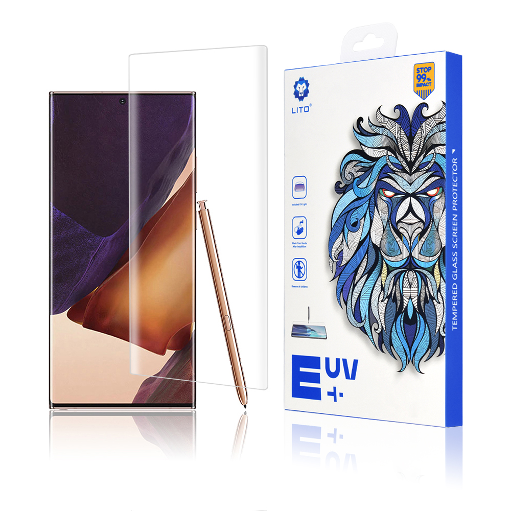 Lito 3D UV Ochranné Sklo - Samsung Galaxy Note 20 Ultra / Note 20 Ultra 5G - Číre KF233116