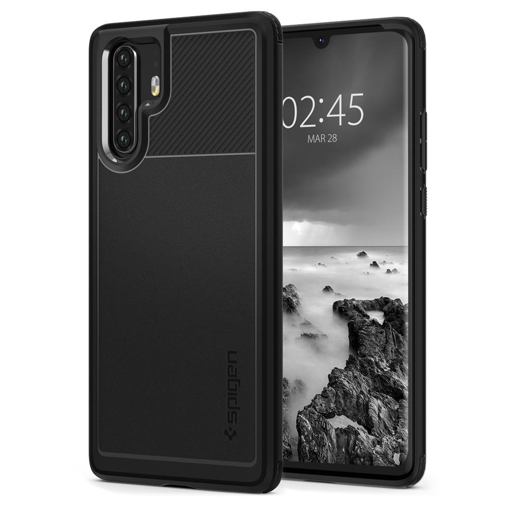 Spigen Rugged Armor Ochranný Kryt - Huawei P30 Pro / P30 Pro New Edition - Čierny KF237891