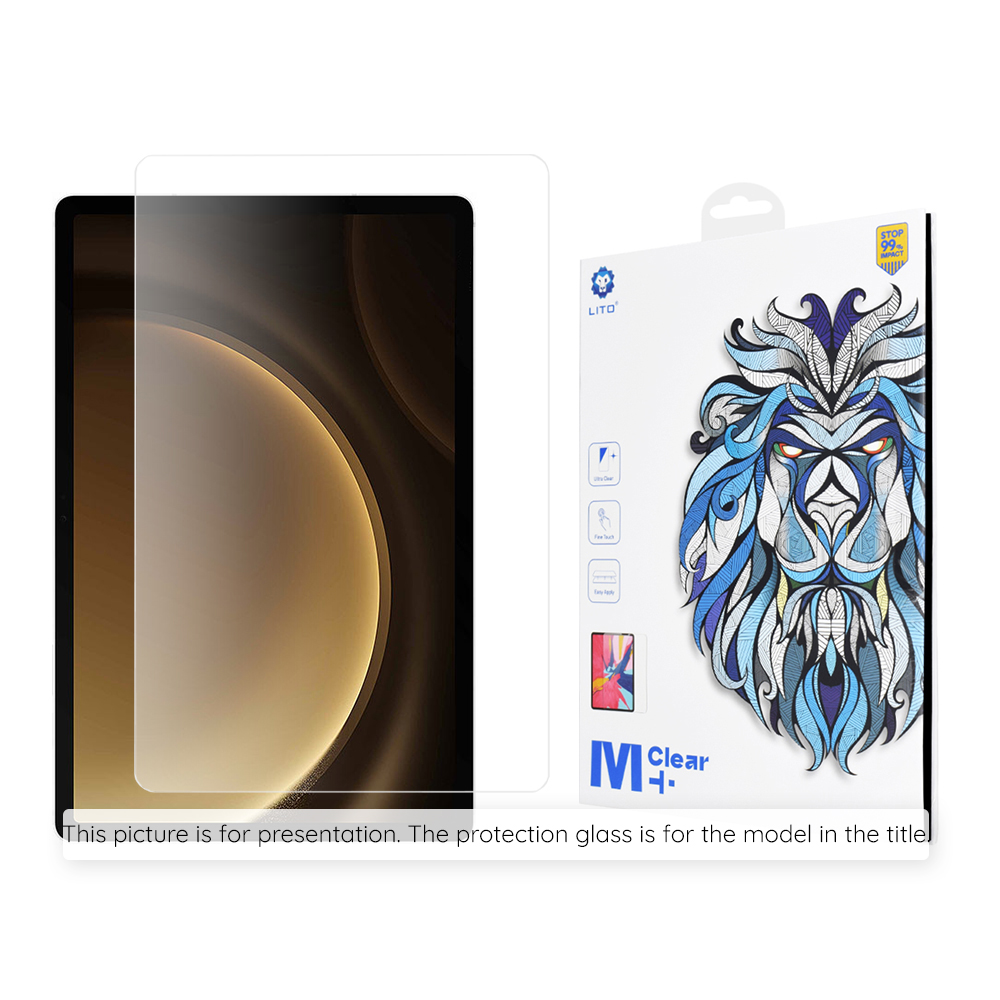 Lito 2.5D Classic Ochranné Sklo - Samsung Galaxy Tab S9 Ultra - Číre KF2337679