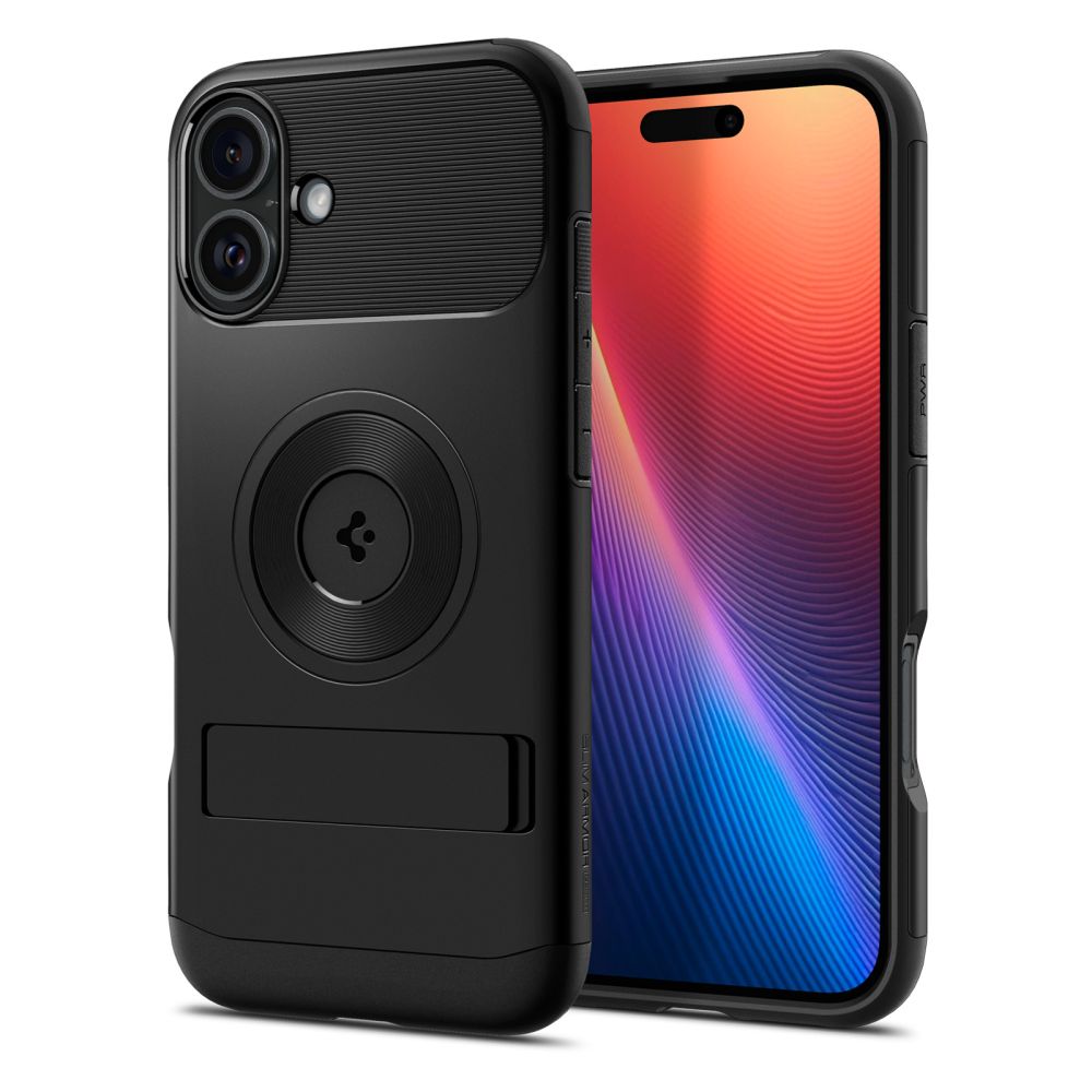 Spigen Slim Armor MagSafe Ochranný Kryt - iPhone 16 - Čierny KF2338598