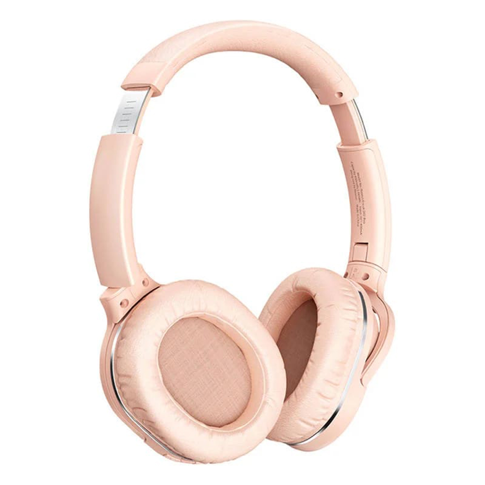 Baseus Bezdrôtové Slúchadlá Encok D02 Pro (NGTD010304/A00027600413-Z1) - Over-Ear dizajn, Redukcia hluku, Bluetooth V5.3 - Ružová KF2316126