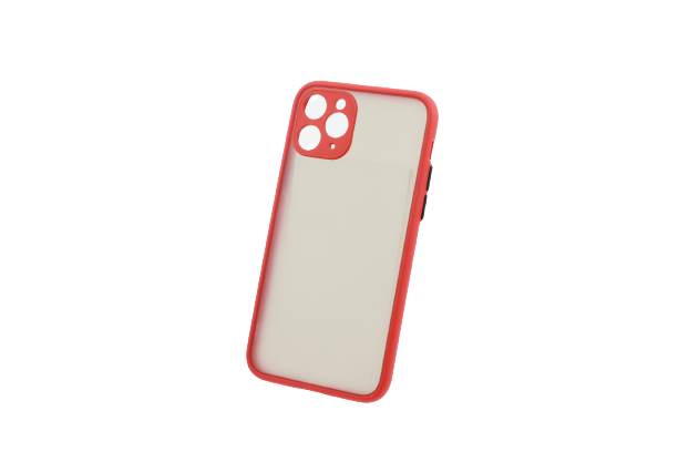E-shop Bomba Kvalitný TPU obal matný pre iPhone - červený Model iPhone: iPhone 11 Pro