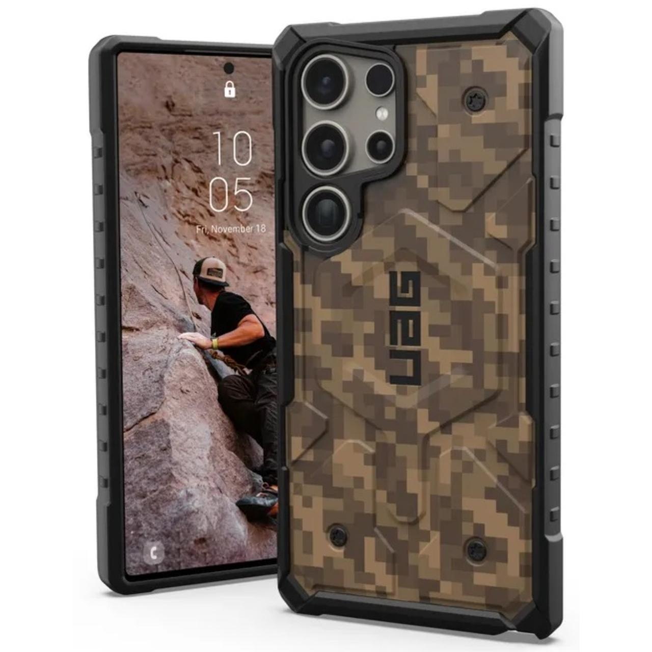 UAG Pathfinder SE MagSafe obal pre - Samsung Galaxy S24 Ultra - Digi Camo Tmavá zemná KF2342975