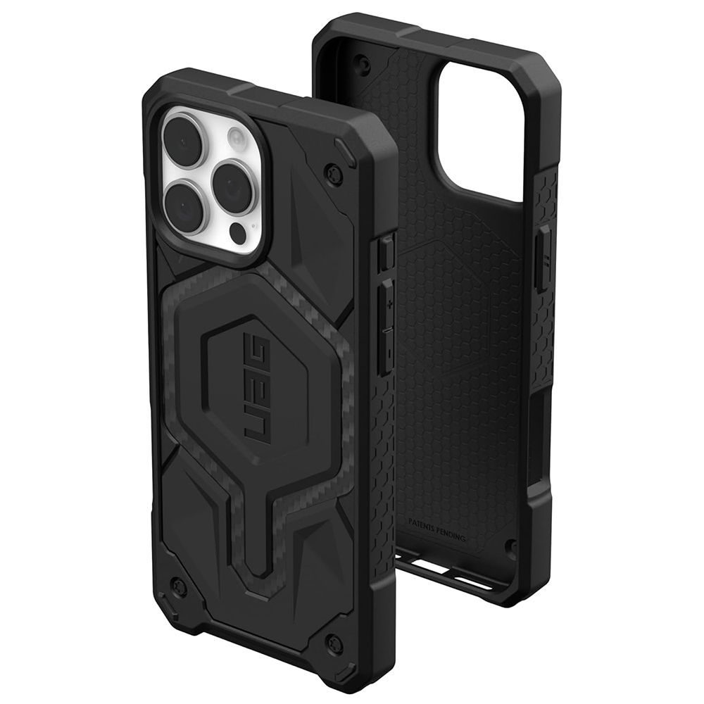 UAG Monarch Pro - extrémne odolný kryt na iPhone 16 Pro Max - Karbónová KF2342867